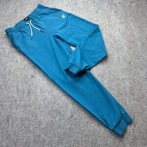 Bonobos Jogger Men M Blue Terry Stretch 29" Tapered Sweatpants